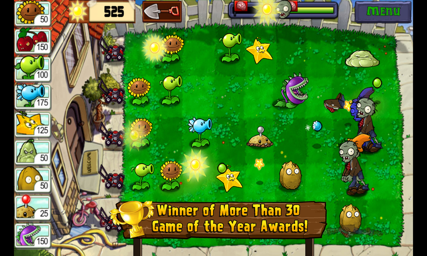 Сюжет plants vs zombies